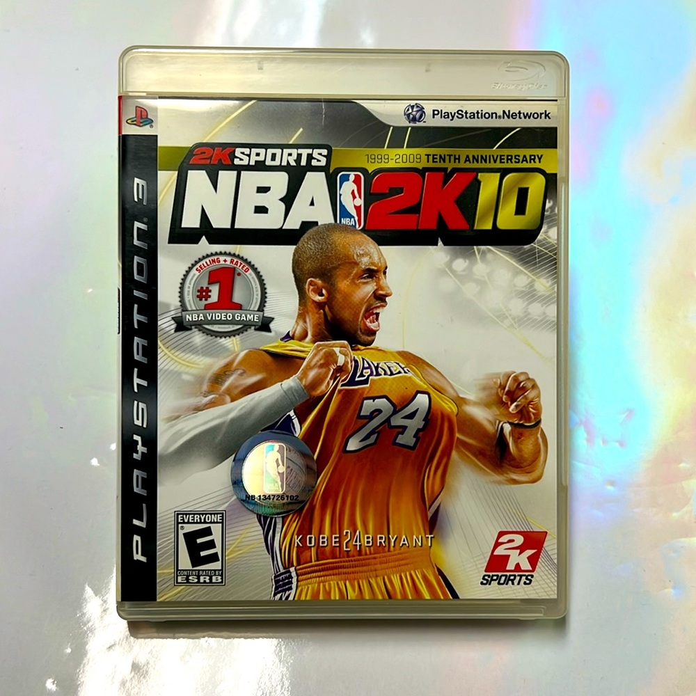 2k sports NBA 2k10 ps3 game